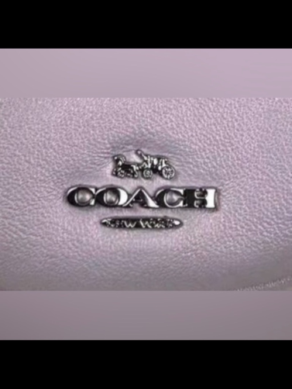 Coach mini Carmen bag charm NWT keychain in pearlized pink - Picture 6 of 14